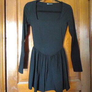 Black zara dress